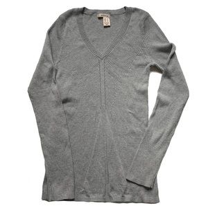 🌷3 for 10 | DKNY - V-Neck Gray Sweater